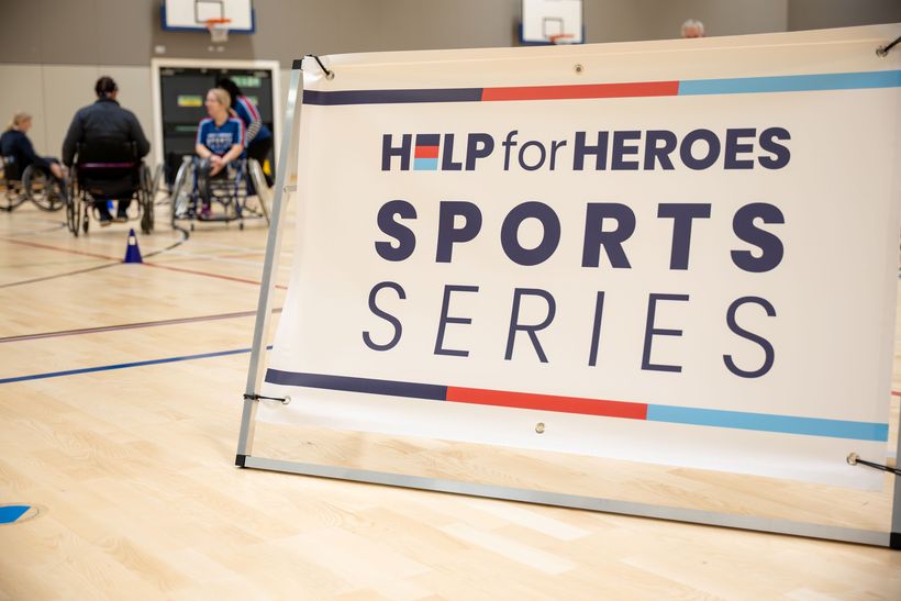 Image shows Sports Series banner