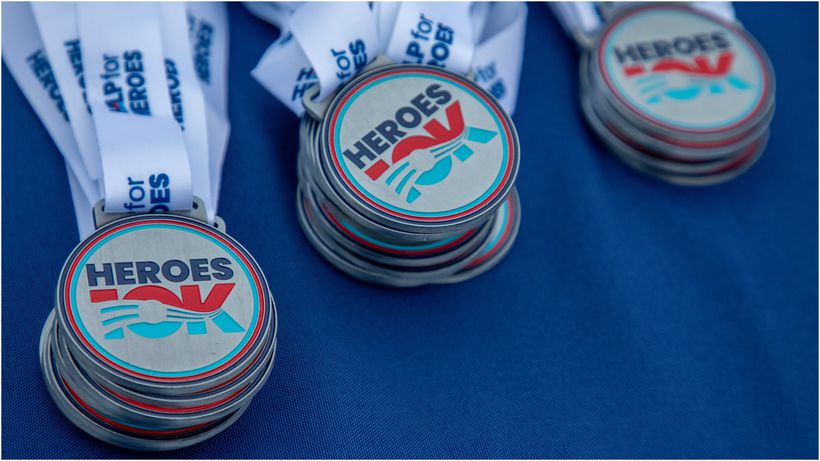 Heroes 10K medals