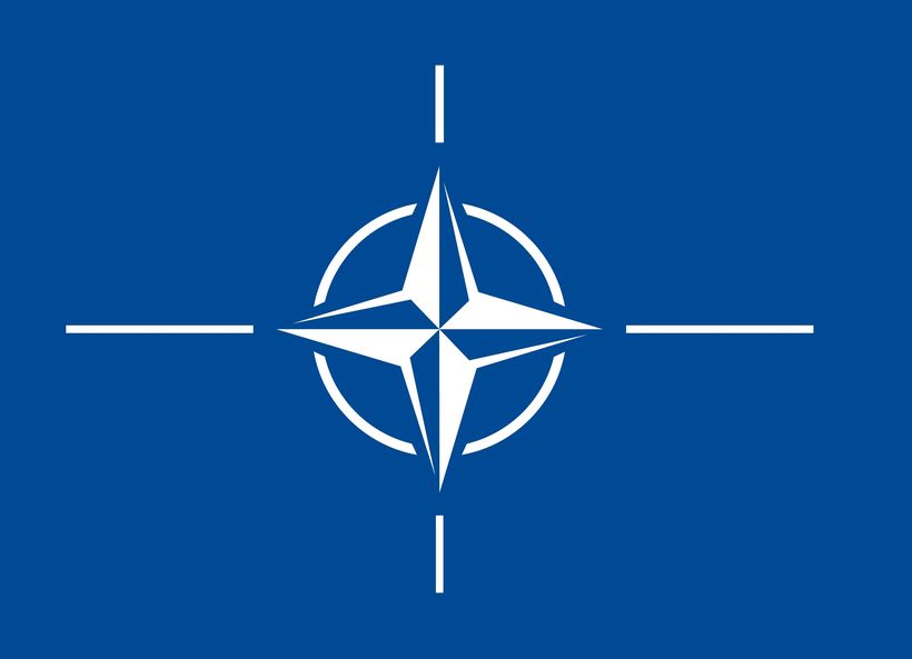 The NATO flag