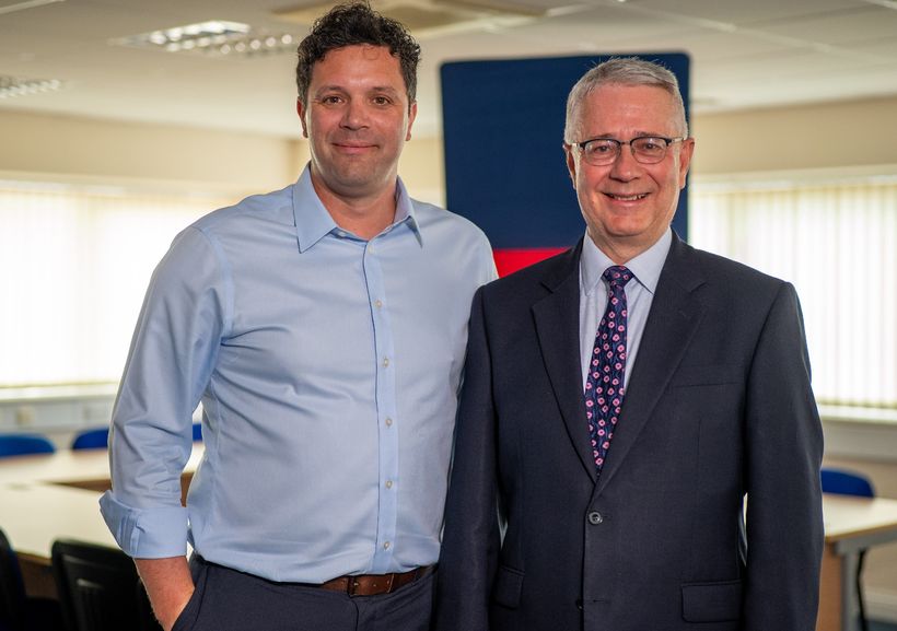 CEO James Needham alongside newly appointed Chair Warren Tucker
