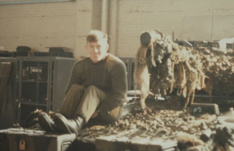 Gary in his Royal Air Force uniform whilst serving