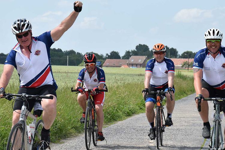Big Battlefield Bike Ride Fundraising Tools Help For Heroes