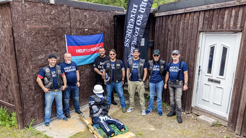 Members of the Born to Lose MCC