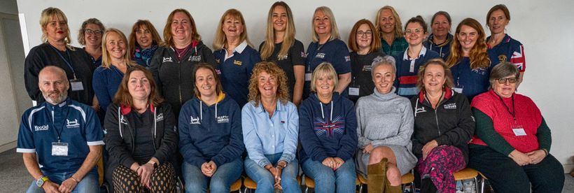 some of our clinical team, sat together for a group photo