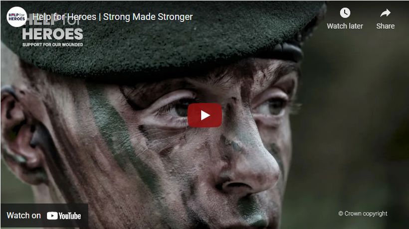 Film depicting that it takes strength to serve in the armed forces, but a different type of strength to live life after injury.