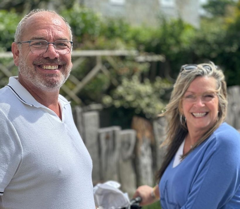 Left to right - Paul and Suzanne Turner