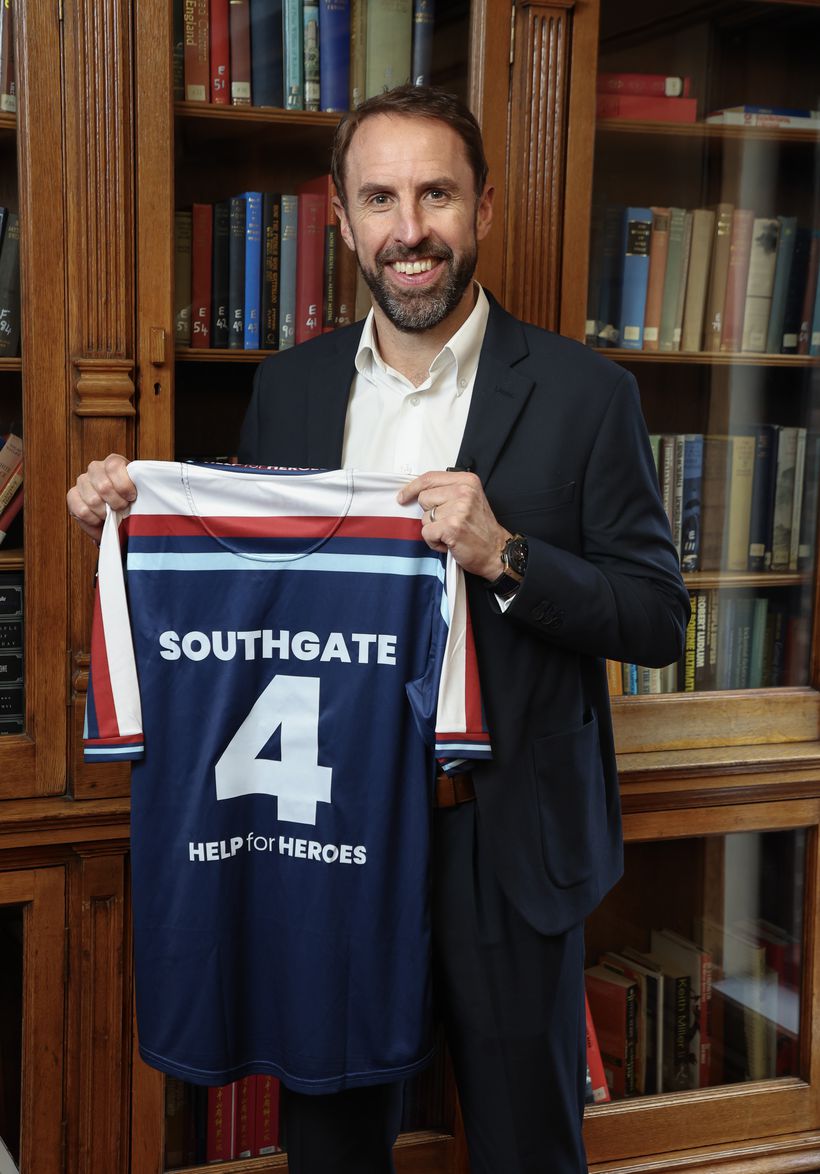 Help for Heroes Ambassador, Gareth Southgate