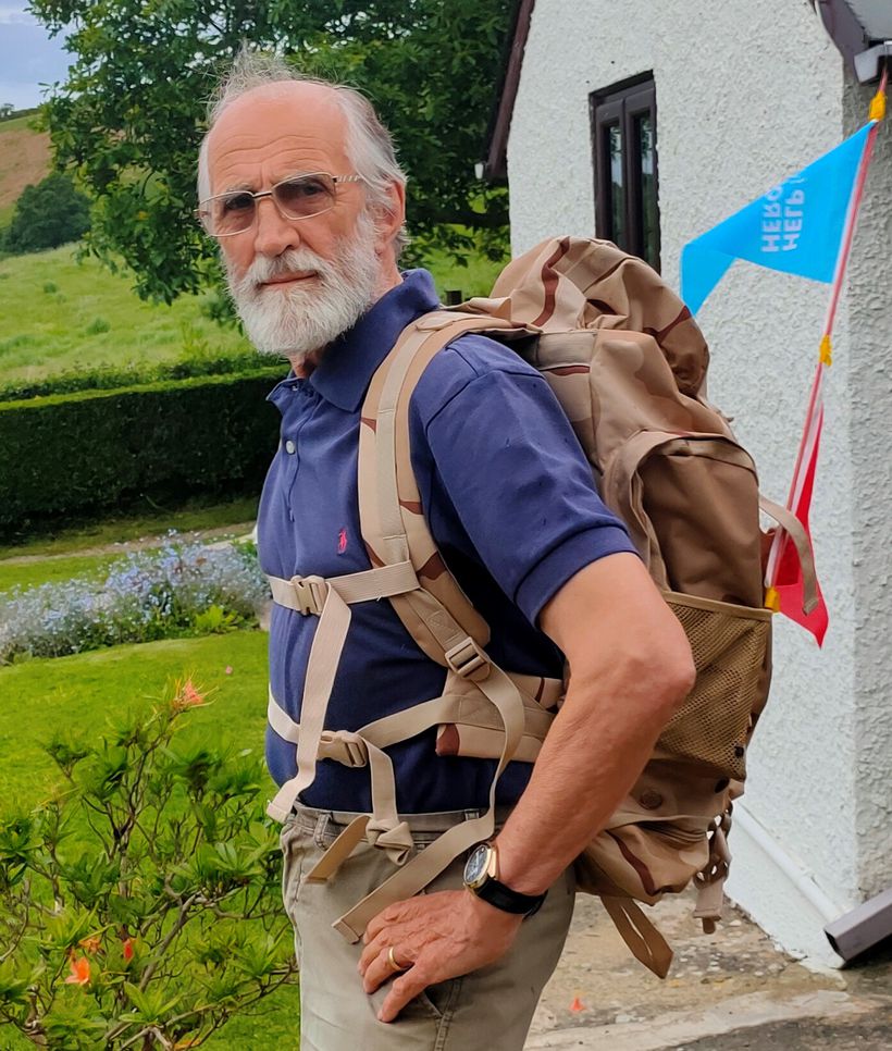 Roger Phillips is currently walking the Wales Coast Path