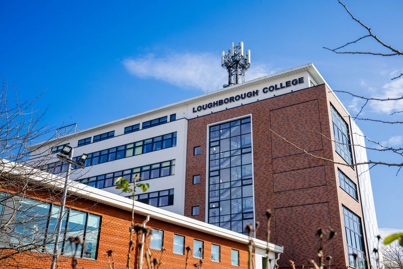 Photo shows Loughborough College