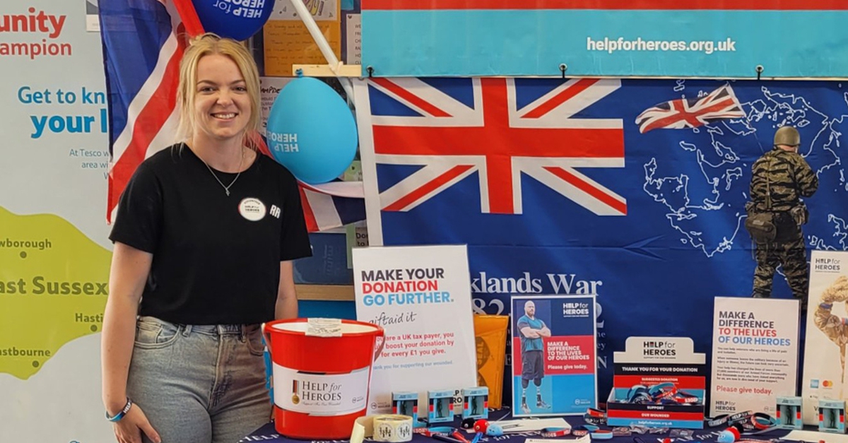 Tesco Collection Weekend Help For Heroes