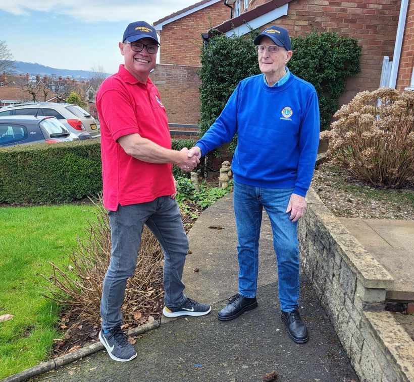 Photo shows Nick Crowe (left), and David Whitehead (right)